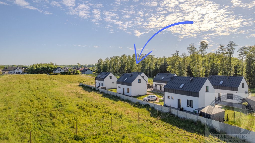 Nowoczesny energooszczędny dom 80 m2 przy lesie - Kamień Pomorski Kamień Pomorski  80m2 Foto 1