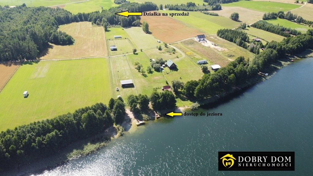 Zalesiona działka nad jeziorem Jemieliste - polecam! Jemieliste  4 763m2 Foto 1