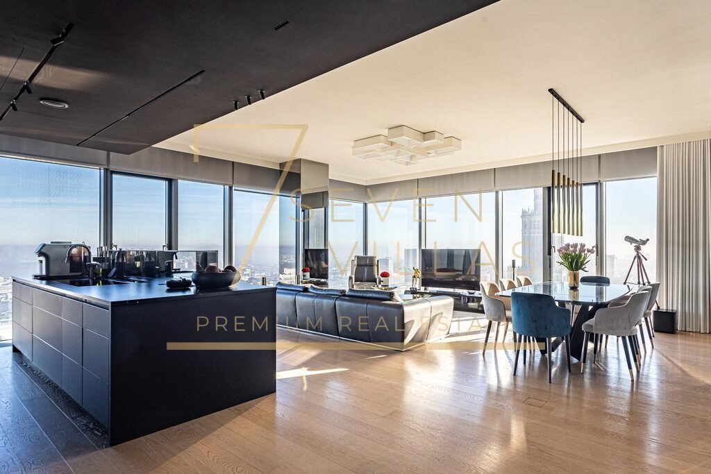 Luksusowy 4-pokojowy apartament 160 m² z panoramicznym widokiem Warszawa, Twarda  160m2 Foto 1