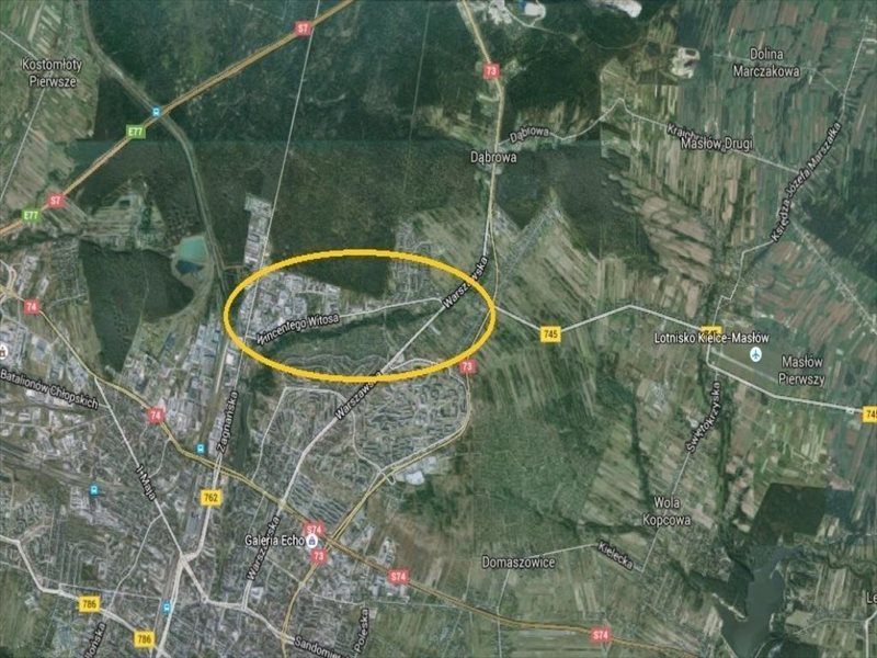 Działka inwestycyjna pod dzierżawę Kielce, Dąbrowa, Witosa 3 781m2 Foto 1 Działka inwestycyjna pod dzierżawę Kielce, Dąbrowa, Witosa 3 781m2 Foto 1