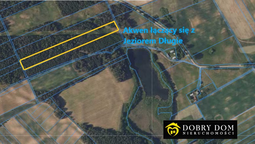 Działka leśna 1,7 ha blisko jeziora Długie – inwestycja Krasnopol  17 309m2 Foto 1