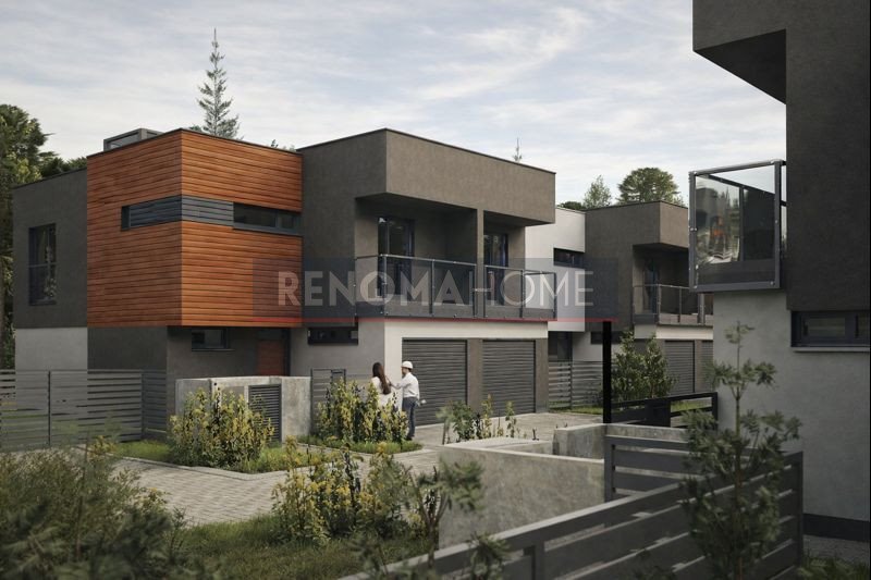 Nowoczesny bliźniak z ogrodem i garażem w spokojnej okolicy Wrocław  114m2 Foto 1