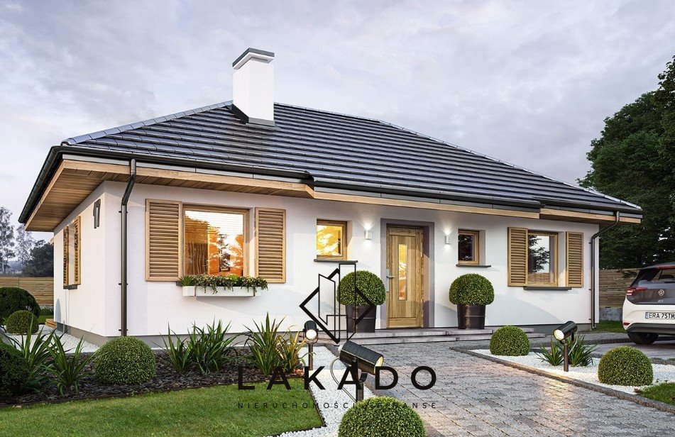 Nowoczesny dom 83,5 m² z tarasem i działką 651 m² Połaniec, Księży Grelewskich  84m2 Foto 1