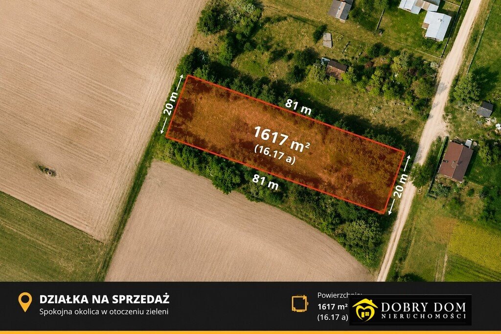 Działka 1617 m² w Tylwicy – idealna pod dom lub inwestycję Tylwica  1 617m2 Foto 1