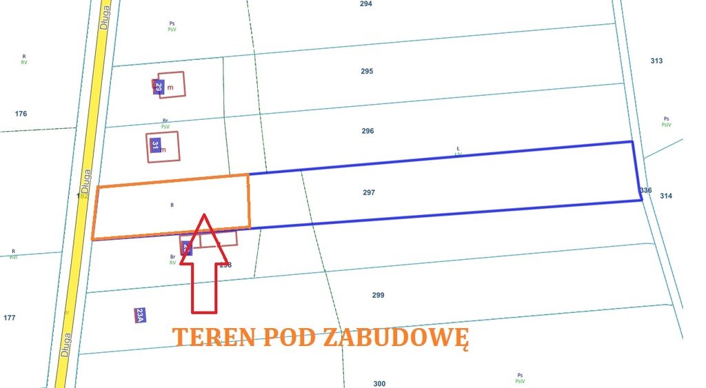 Działka budowlana na sprzedaż Rogienice Wielkie, Długa  3 682m2 Foto 13