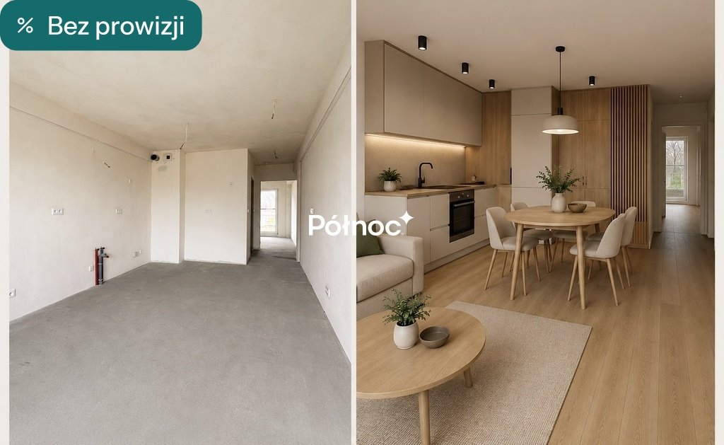 Nowe 3-pokojowe mieszkanie z balkonem w inwestycji Nowe Branice Kraków, Nowa Huta, Edwarda Szymańskiego  45m2 Foto 1
