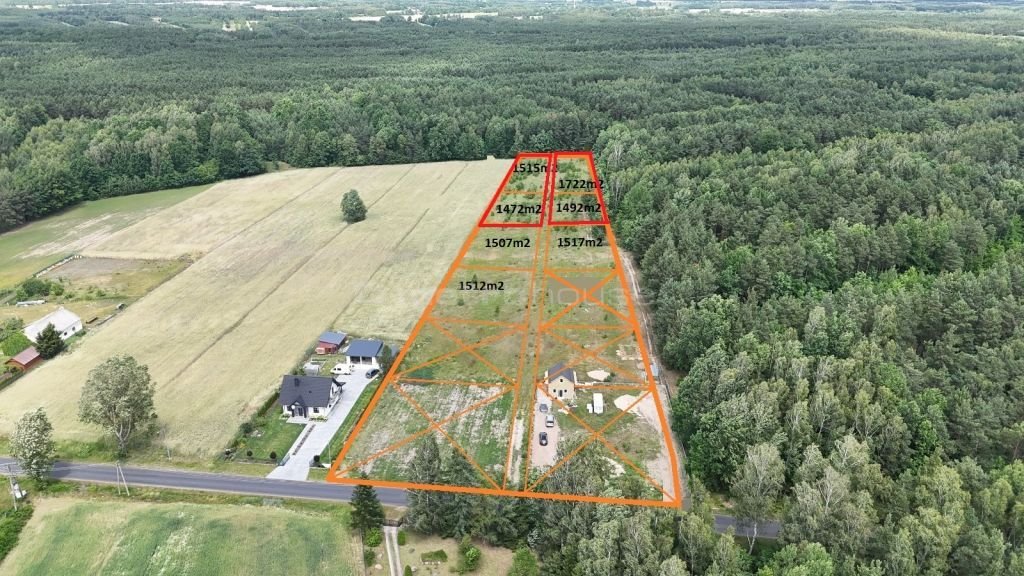 Działka budowlana na sprzedaż Olszyc Włościański  1 517m2 Foto 1