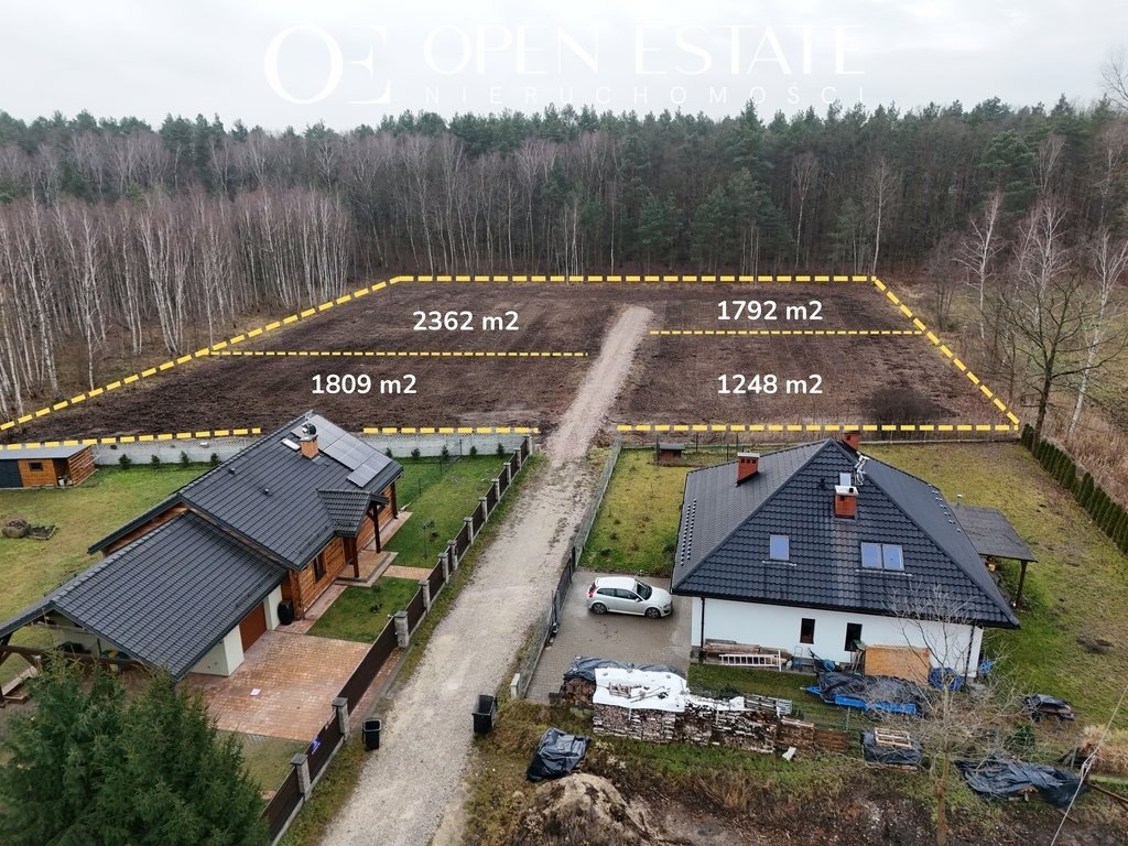 Działka budowlana na sprzedaż Wiązowna, Spokojna  1 248m2 Foto 1