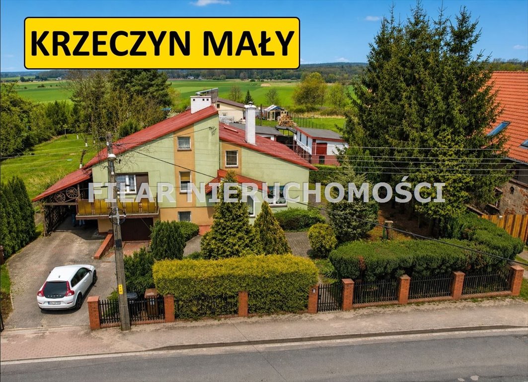 Przestronny dom 164 m2 z garażem i ogrodem w Krzeczynie Małym Krzeczyn Mały  164m2 Foto 1