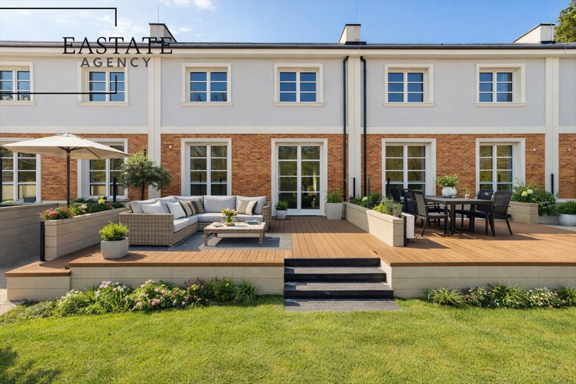 Nowoczesny dom w Wawrze z dużym ogrodem i pełnym wykończeniem Warszawa, Wawer  215m2 Foto 1