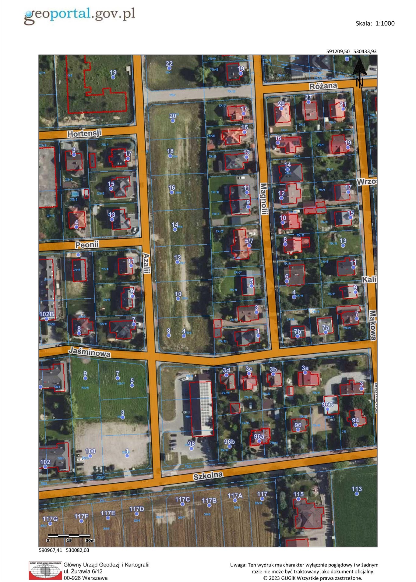 Działka budowlana na sprzedaż Płońsk, Azalii  1 025m2 Foto 1