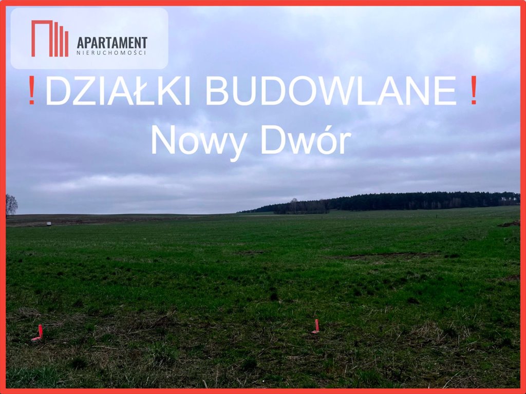 Działka budowlana na sprzedaż Nowy Dwór  1 154m2 Foto 2