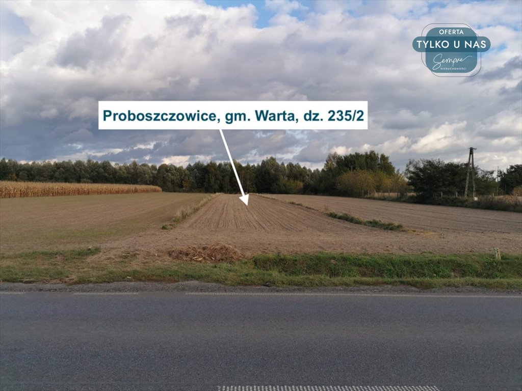 Działka rolna na sprzedaż Proboszczowice  1 400m2 Foto 4