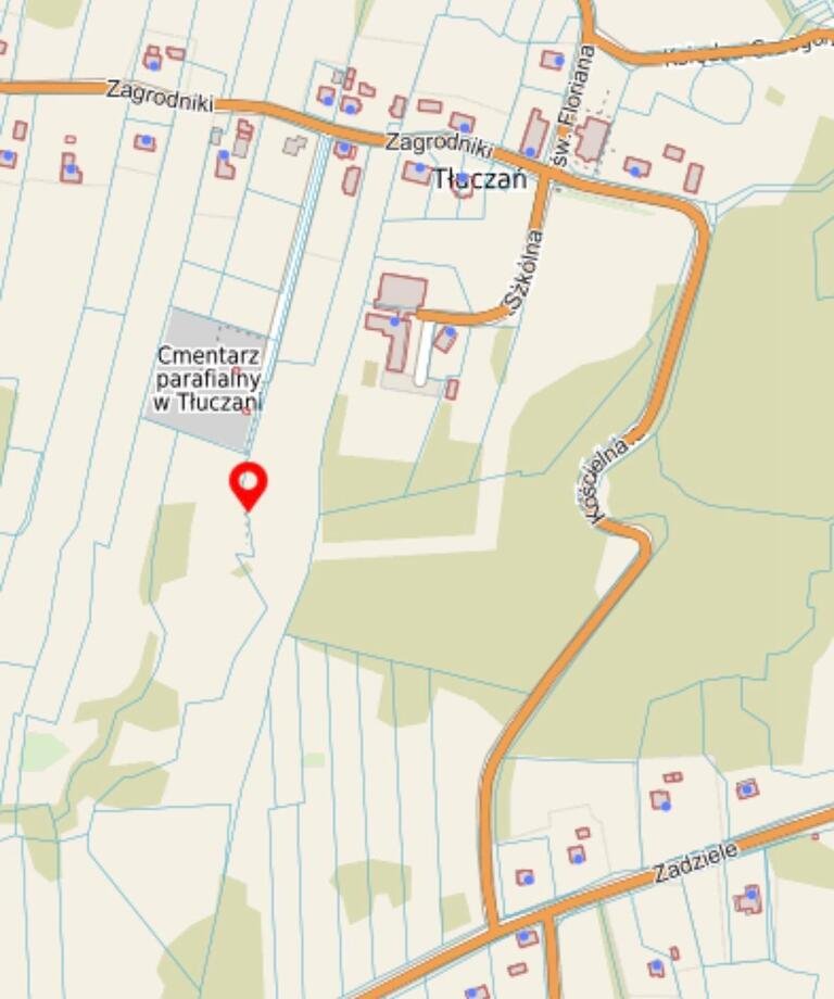 Działka 20 101 m² z częścią budowlaną, spokojna okolica Tłuczań, Zagrodniki  20 101m2 Foto 1