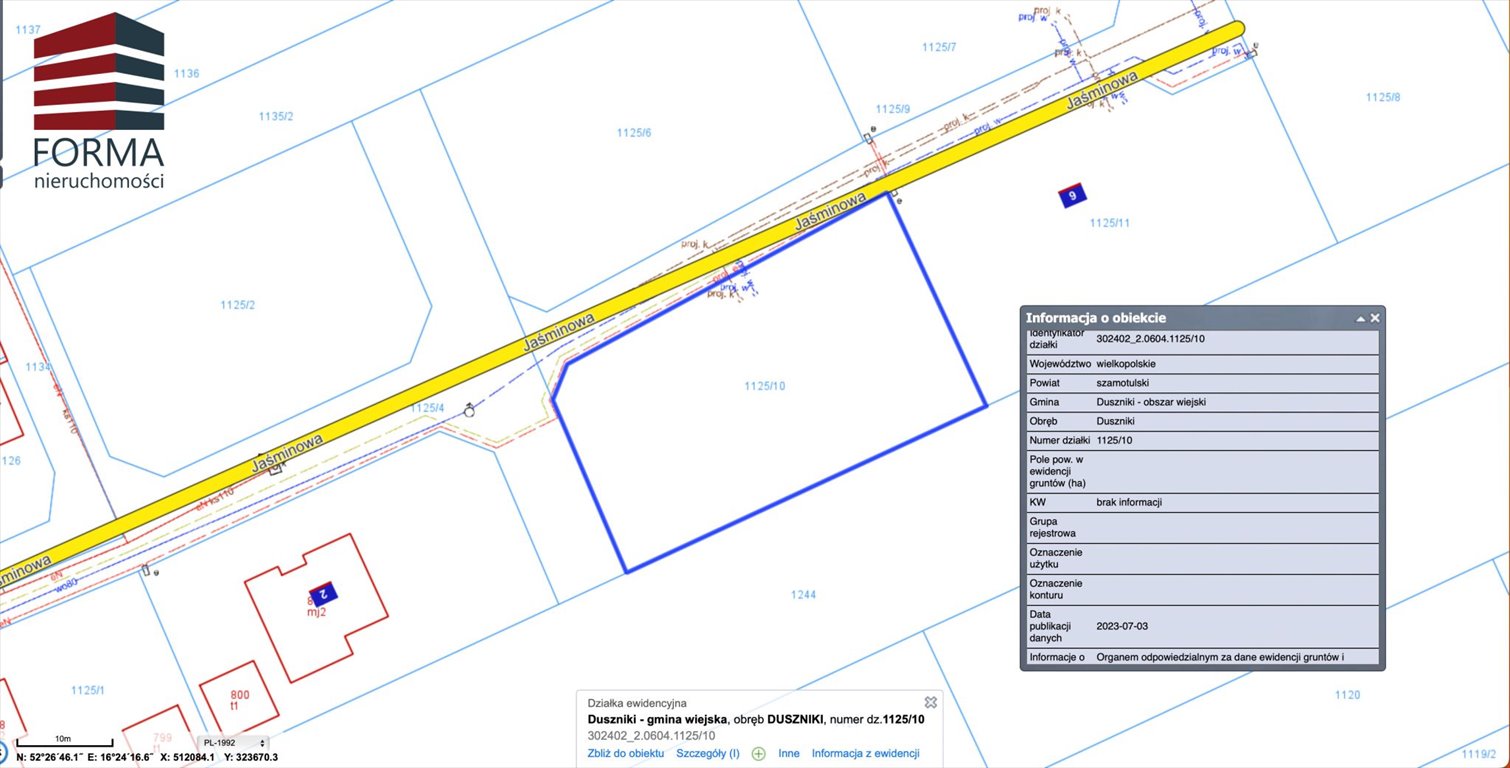 Działka budowlana na sprzedaż Duszniki, Duszniki, Kolejowa  1 008m2 Foto 6