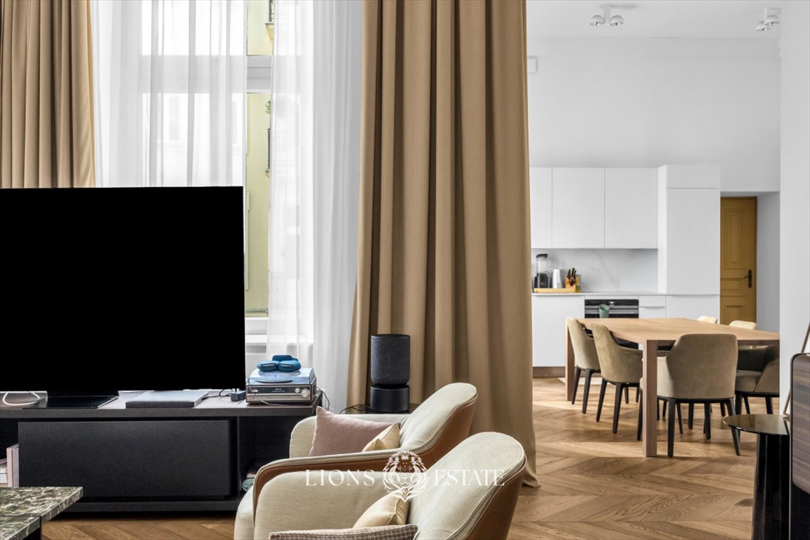 Unikatowy apartament 200 m² w centrum Warszawy - 3 balkony Warszawa, Śródmieście Południowe, Wiejska  200m2 Foto 1