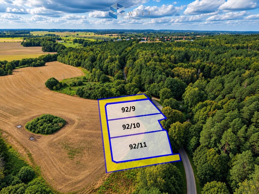 Działka pod inwestycję 3 domy w Rzepki - polecam Gierzwałd, Rzepki  5 344m2 Foto 1