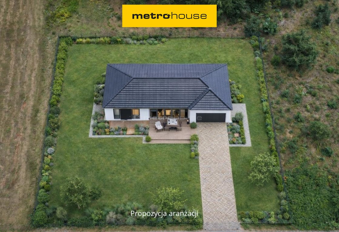 Malownicza działka 1311 m² pod dom w Pobyłkowie Małym Pobyłkowo Małe  1 311m2 Foto 1