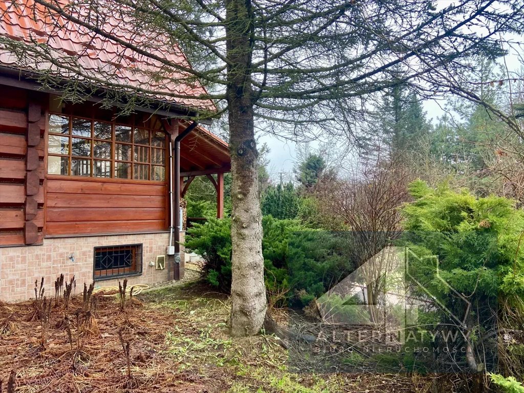Do sprzedania urokliwy dom z bali na dużej działce 50 arów Siepraw  100m2 Foto 1