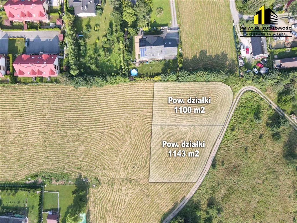 Działka budowlana na sprzedaż Bielsko-Biała, Lipnik  1 100m2 Foto 2