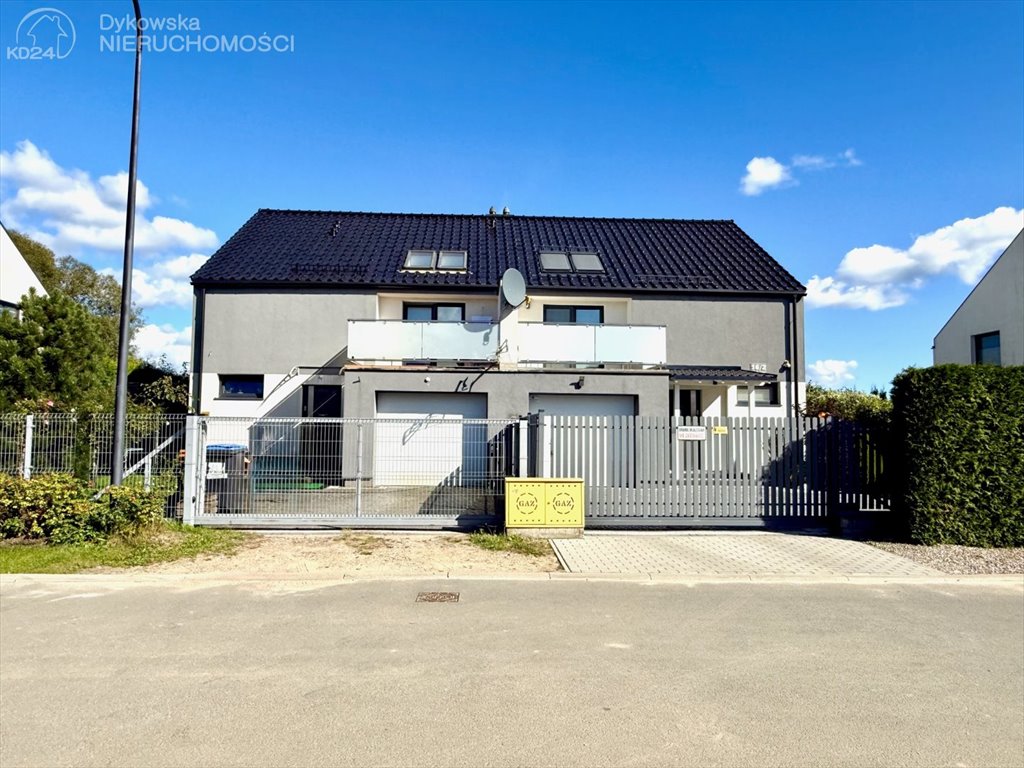 Gotowy bliźniak 127m2 z ogrodem, garażem i kominkiem Lębork, Opolska  128m2 Foto 1