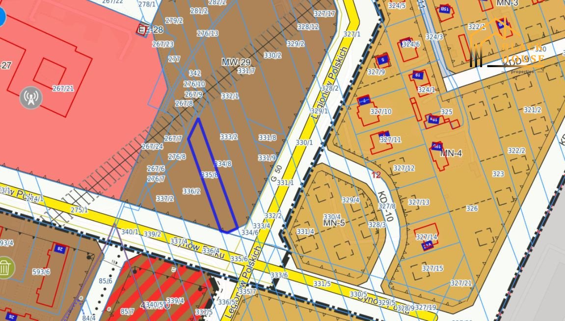 Działka budowlana na sprzedaż Chełm, Synów Pułku  890m2 Foto 1