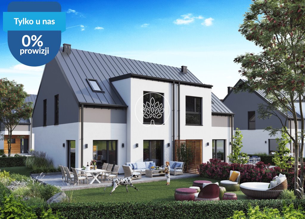 Nowoczesny dom bliźniak z dużą działką i pełnym komfortem Murowaniec  110m2 Foto 1