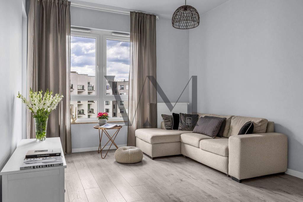 Przytulne 2-pokojowe mieszkanie z balkonem, garażem, 43 m2 Warszawa, Ursynów, Kłobucka 8a  43m2 Foto 1