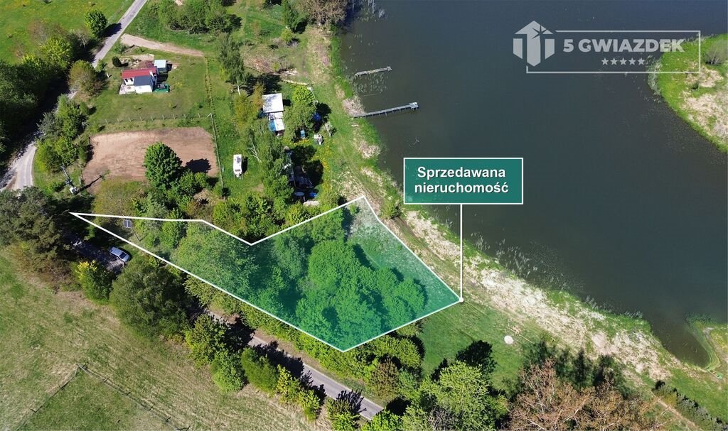 Działki nad Jeziorem Uniemino z dostępem do łowiska. Uniemino  5 124m2 Foto 1
