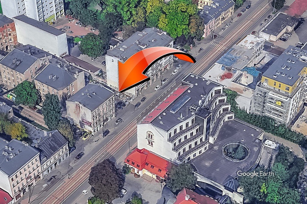 Działka 410 m² na Piotrkowskiej w Łodzi - inwestycje Łódź, Piotrkowska  410m2 Foto 1