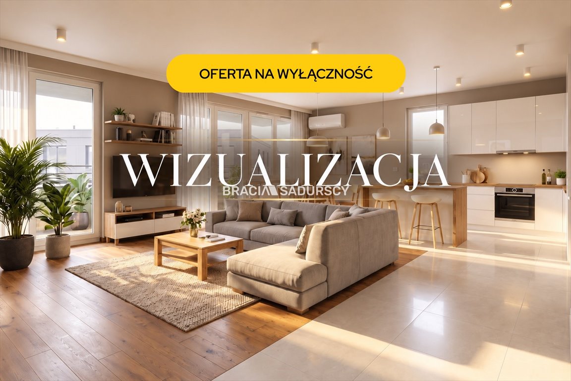 Nowoczesne 4-pokojowe mieszkanie 102 m² z tarasem - Kraków Kraków, Wzgórza Krzesławickie, Zesławice, Gustawa Morcinka  102m2 Foto 1