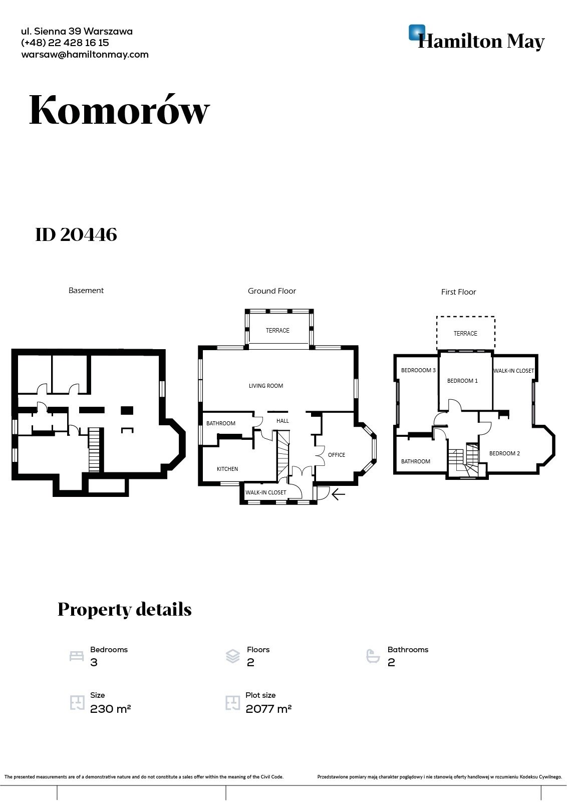 Dom na wynajem Komorów, Główna  230m2 Foto 2