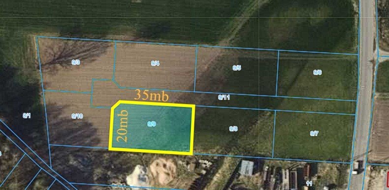 Działka budowlana w Widzewie z mediami i dobrym dojazdem Łódź, Tadeusza Gajcego  717m2 Foto 1