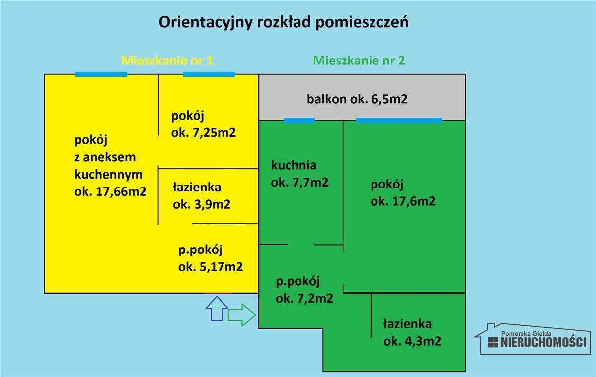 Mieszkanie trzypokojowe na sprzedaż Szczecinek, Jagiełły  73m2 Foto 5