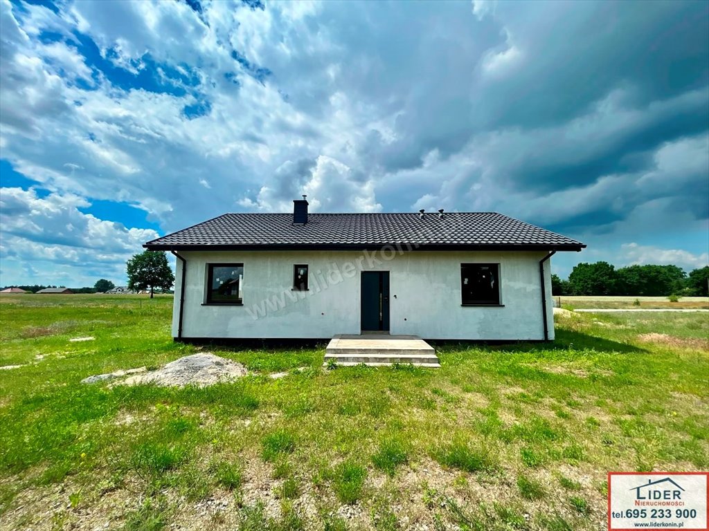 Nowoczesny dom 97,7 m² z tarasem i ogrzewaniem podłogowym Krągola  98m2 Foto 1