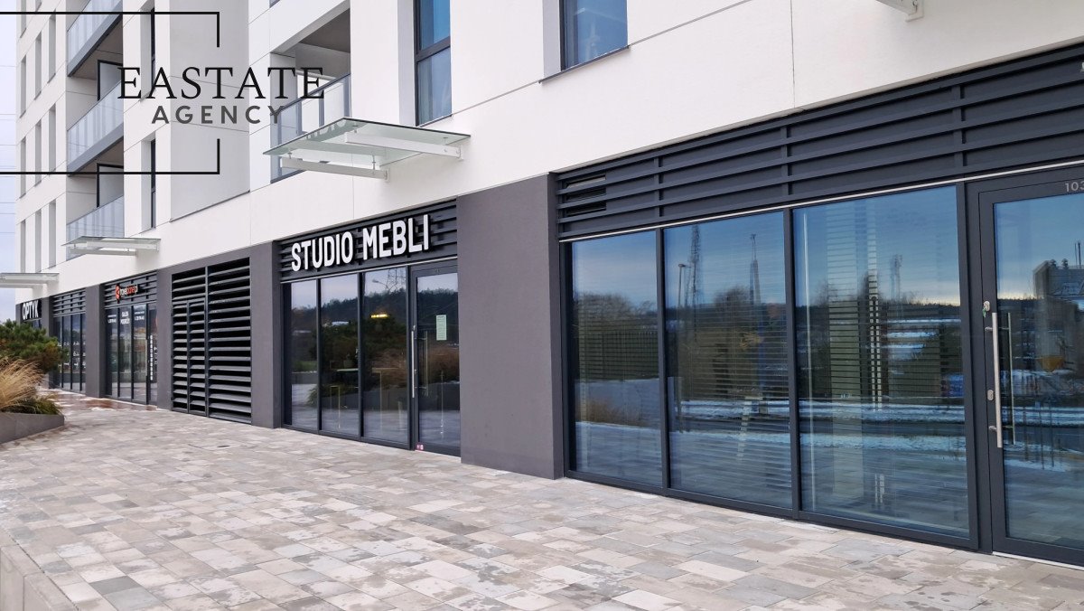 Lokal usługowy 30,76 m² z witrynami w Dąbrowie Gdynia, Dąbrowa, Zbigniewa Kupca  31m2 Foto 1