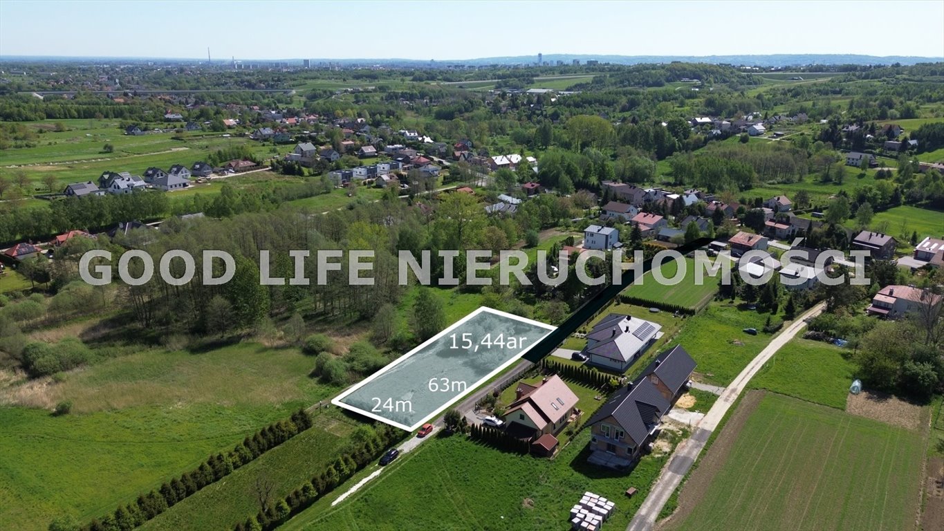 Działka budowlana na sprzedaż Rzeszów, Przybyszówka, Dębicka  1 541m2 Foto 1