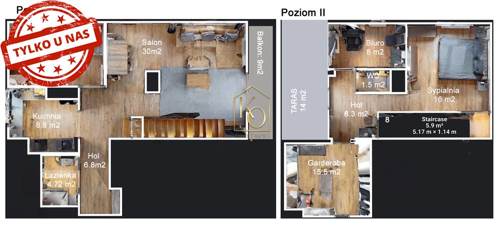 Mieszkanie czteropokojowe  na sprzedaż Wrocław, Klecina, Klecina  101m2 Foto 17