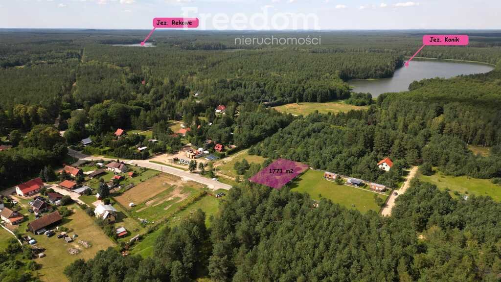 Działka budowlana na sprzedaż Rekownica  1 771m2 Foto 1
