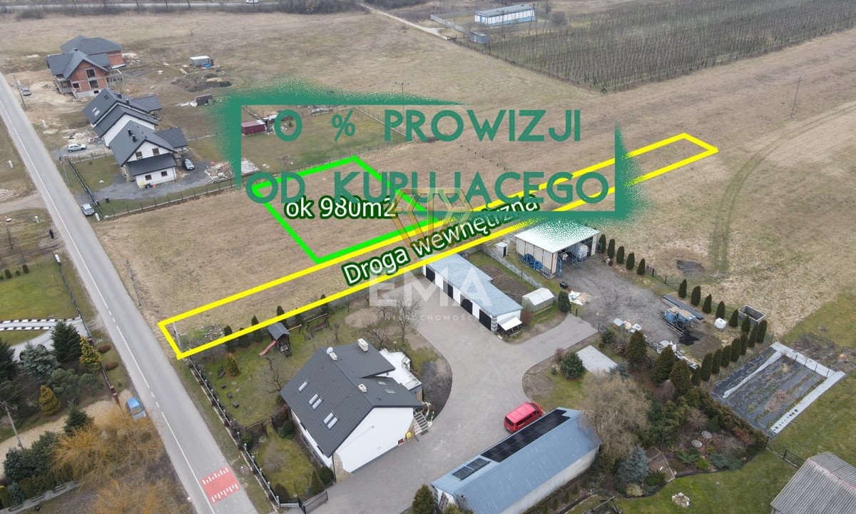 Działka budowlana na sprzedaż Zawada, Dolna  980m2 Foto 1