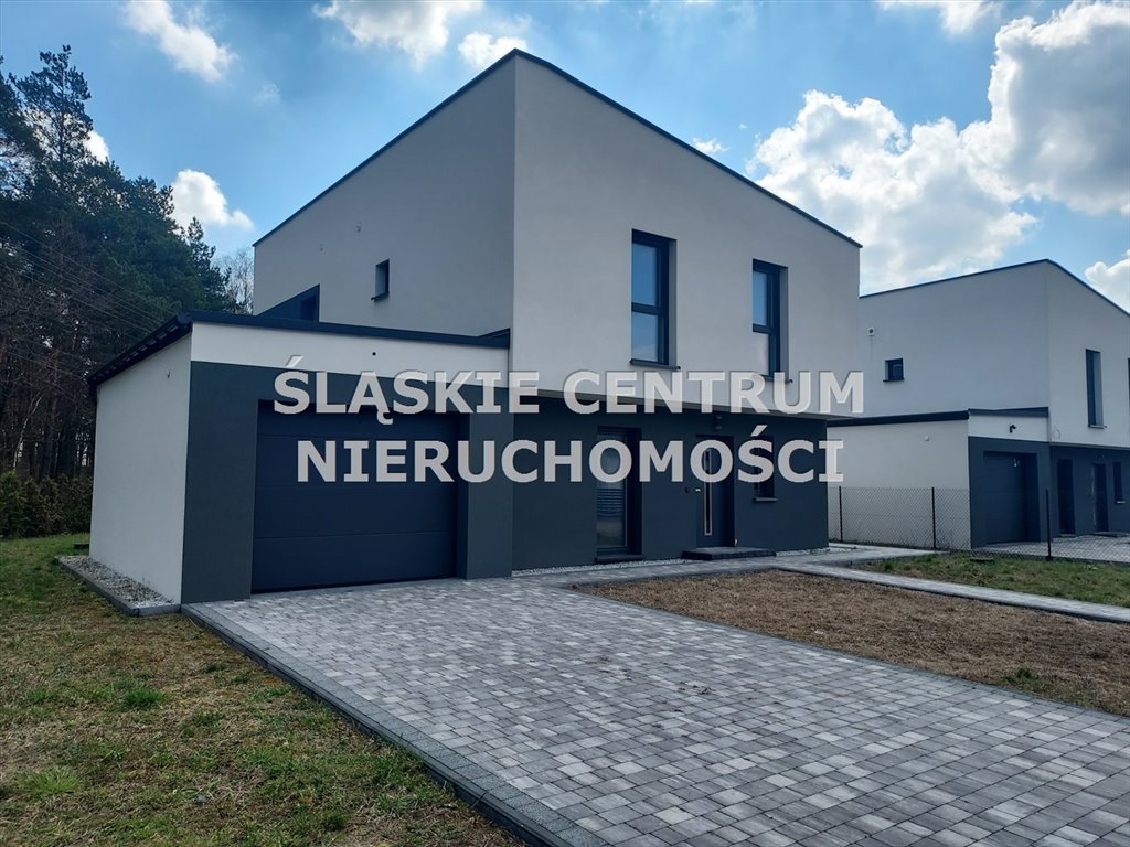 Nowoczesny dom z garażem i dużym ogrodem w Tarnowskich Górach Tarnowskie Góry, Pniowiec, Świerkowa  165m2 Foto 1