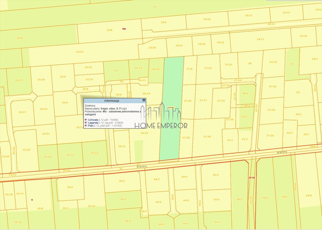 Działka budowlana na sprzedaż Warszawa, Białołęka, Brzeziny, Brzeziny  3 242m2 Foto 1