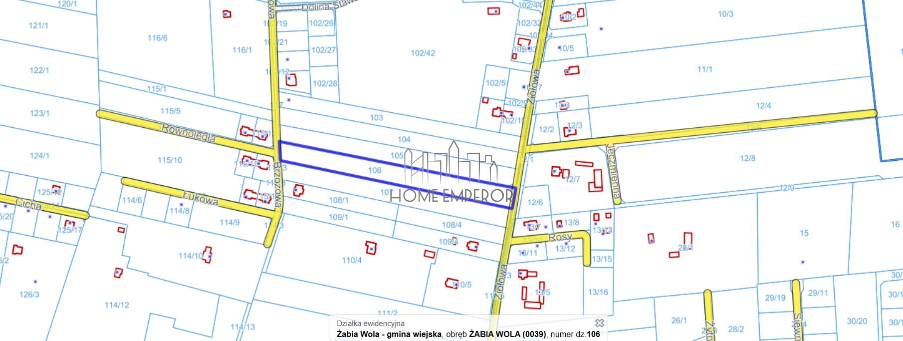 Działka budowlana na sprzedaż Żabia Wola, Ziołowa  7 200m2 Foto 2