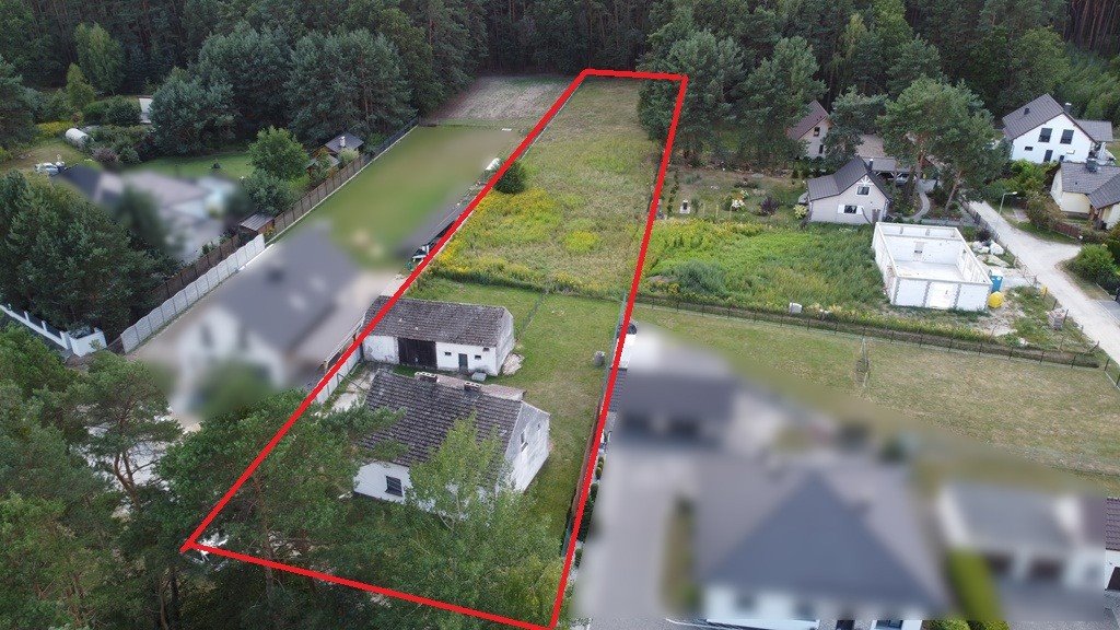 Działki z domem i stodołą (32,64 ara) w Szczedrzyku Szczedrzyk, Daniecka 16  86m2 Foto 1