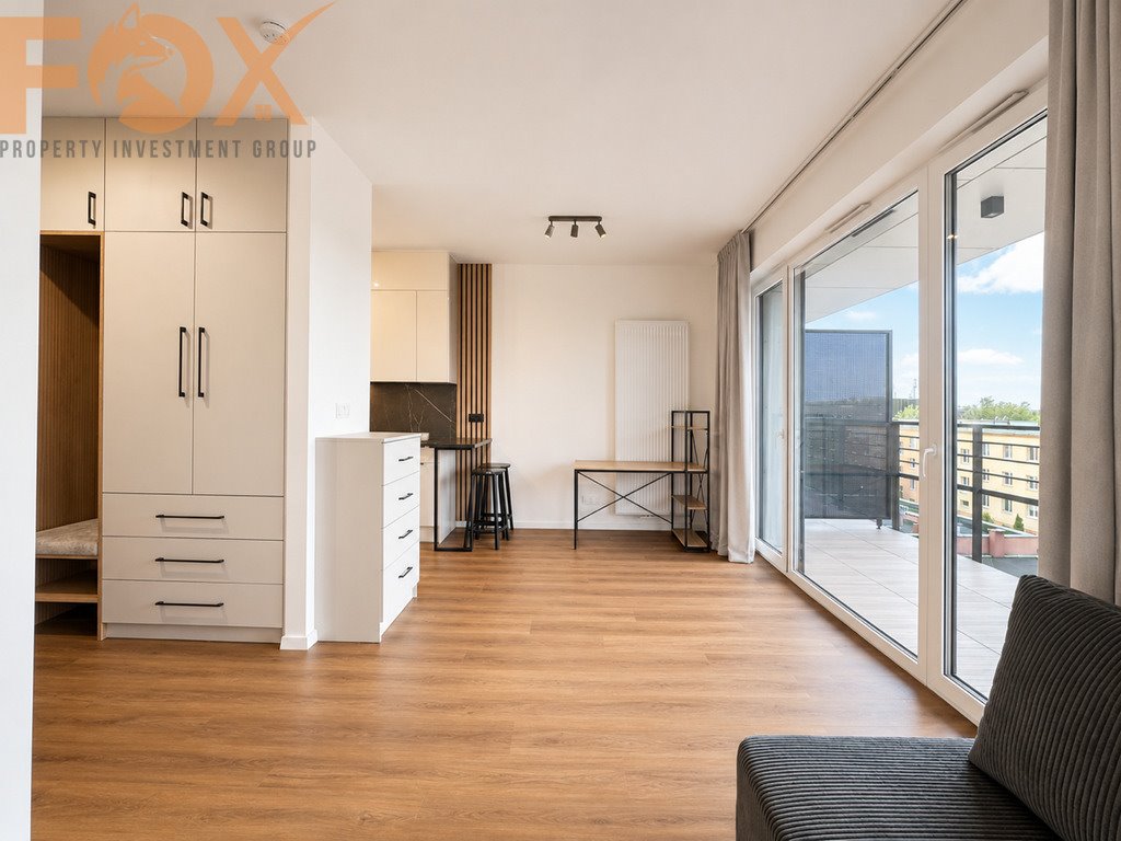 Nowoczesne studio 27,5 m² z balkonem, garażem - polecam! Łódź, Śródmieście, Pomorska  28m2 Foto 1