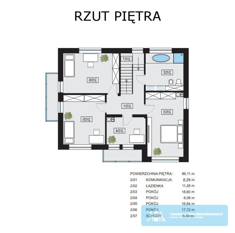 Dom na sprzedaż Rzeszów, Przybyszówka, Dębicka  169m2 Foto 5