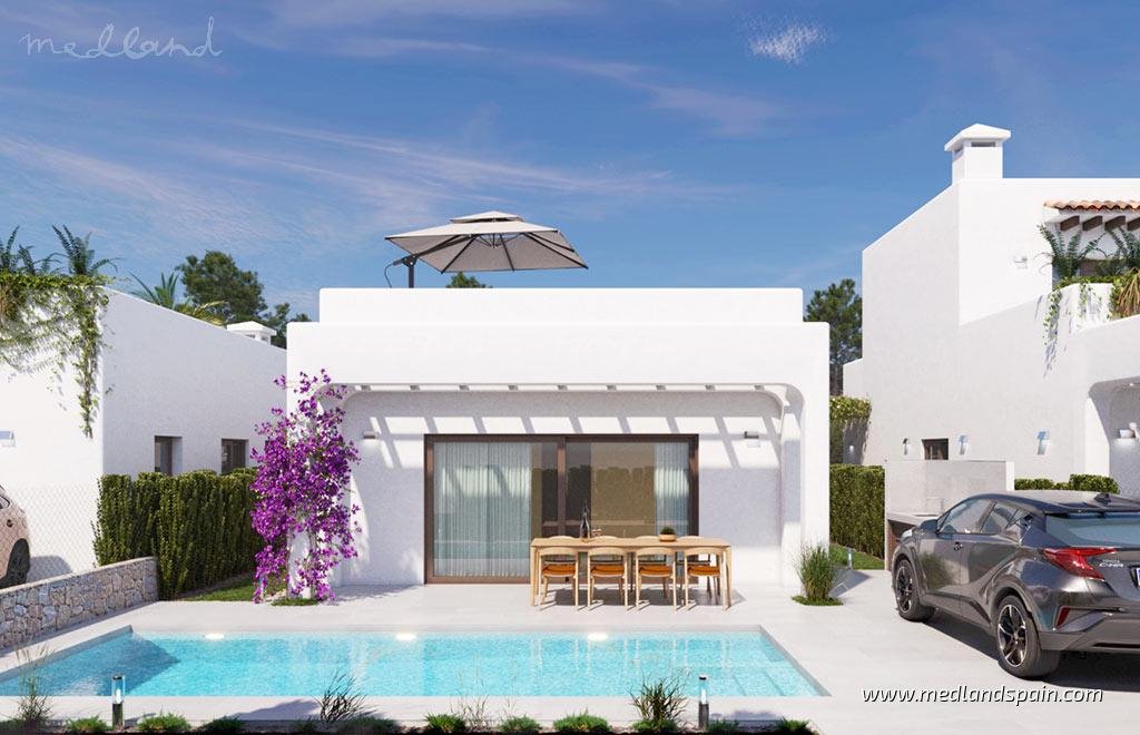 Ekskluzywna willa z basenem i panoramicznym widokiem na morze Hiszpania, Cabo Roig, Cabo Roig  130m2 Foto 1