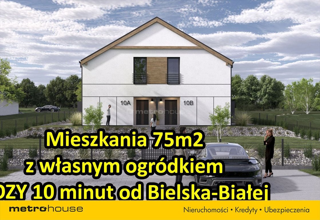 Mieszkanie trzypokojowe na sprzedaż Kozy, Zawiła  75m2 Foto 7