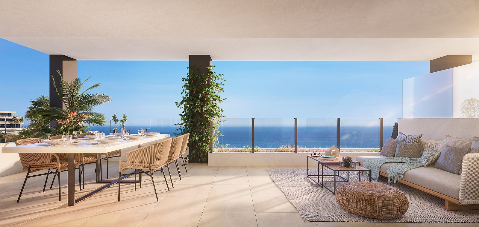 Stylowe apartamenty z widokiem na morze w Benalmádena Hiszpania, Torremuelle, Torremuelle, Benalmádena, Málaga  158m2 Foto 1
