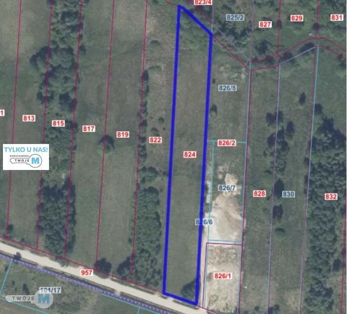 Działka budowlana 3 797 m² w Masłowie Drugi - blisko Kielc Masłów, Masłów Drugi  3 797m2 Foto 1